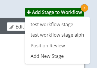 Configure the Application Workflow