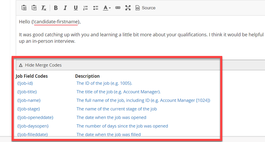 Library - Message Templates