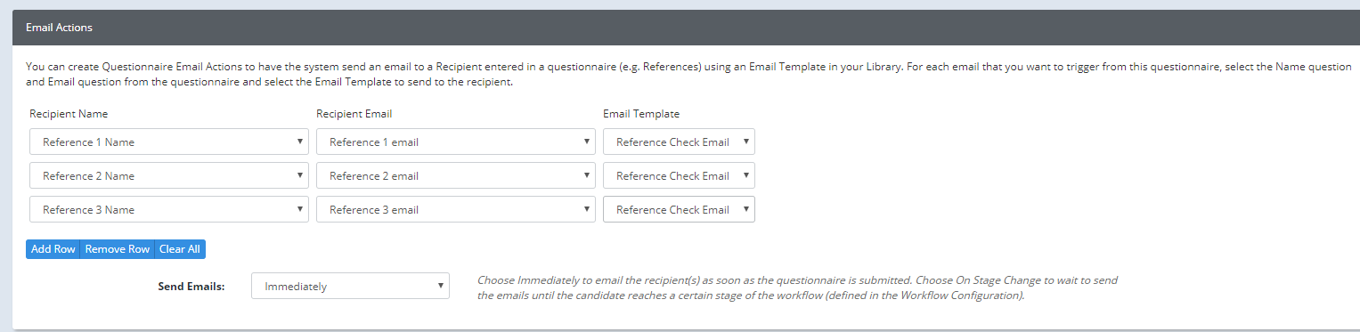 Library - Questionnaires