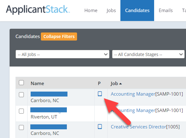 Activate Texting for ApplicantStack